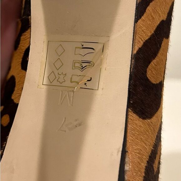 Bebe Animal Print Platform Heels Size 7 - Picture 8 of 10